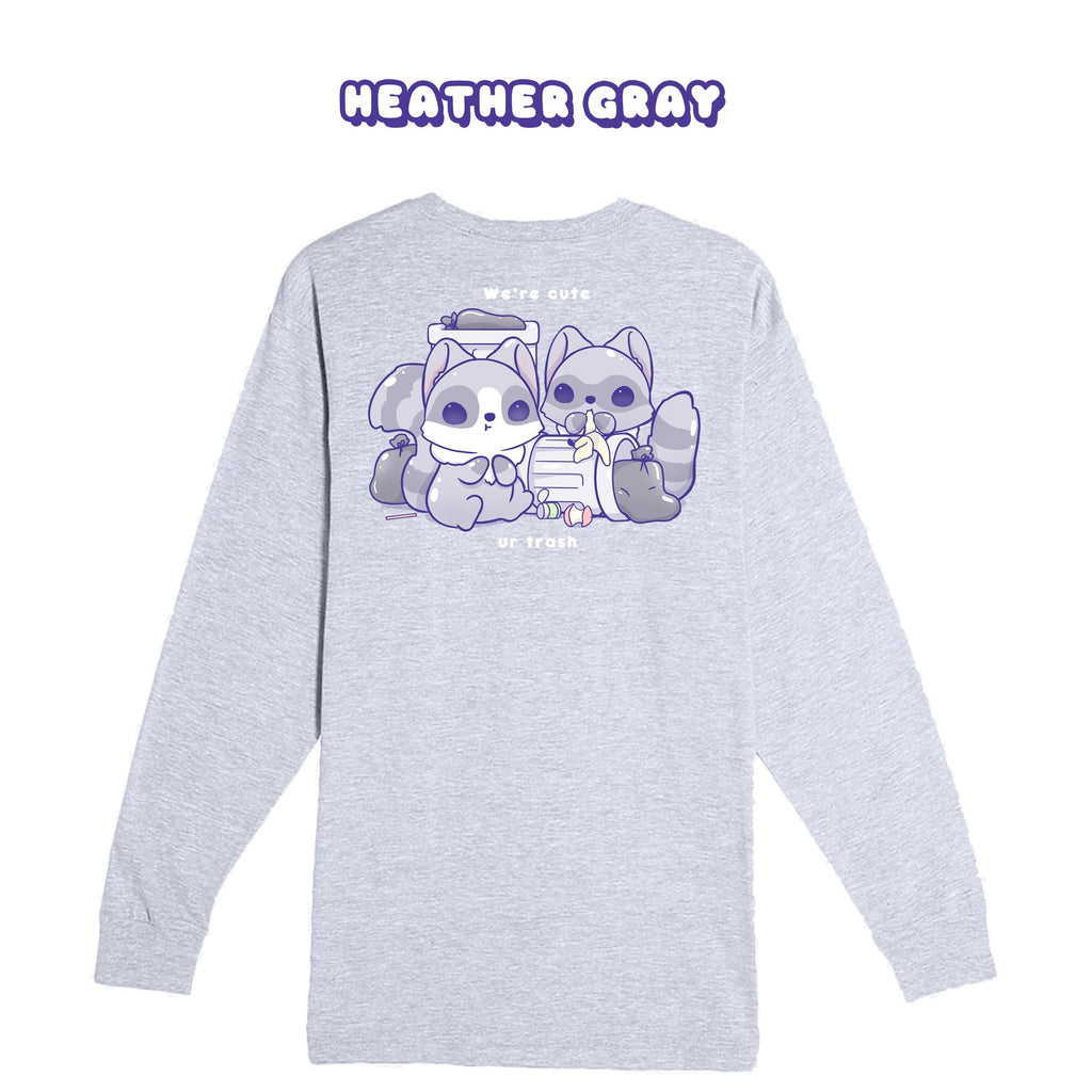 Racoons Heather Gray Longsleeve T-shirt