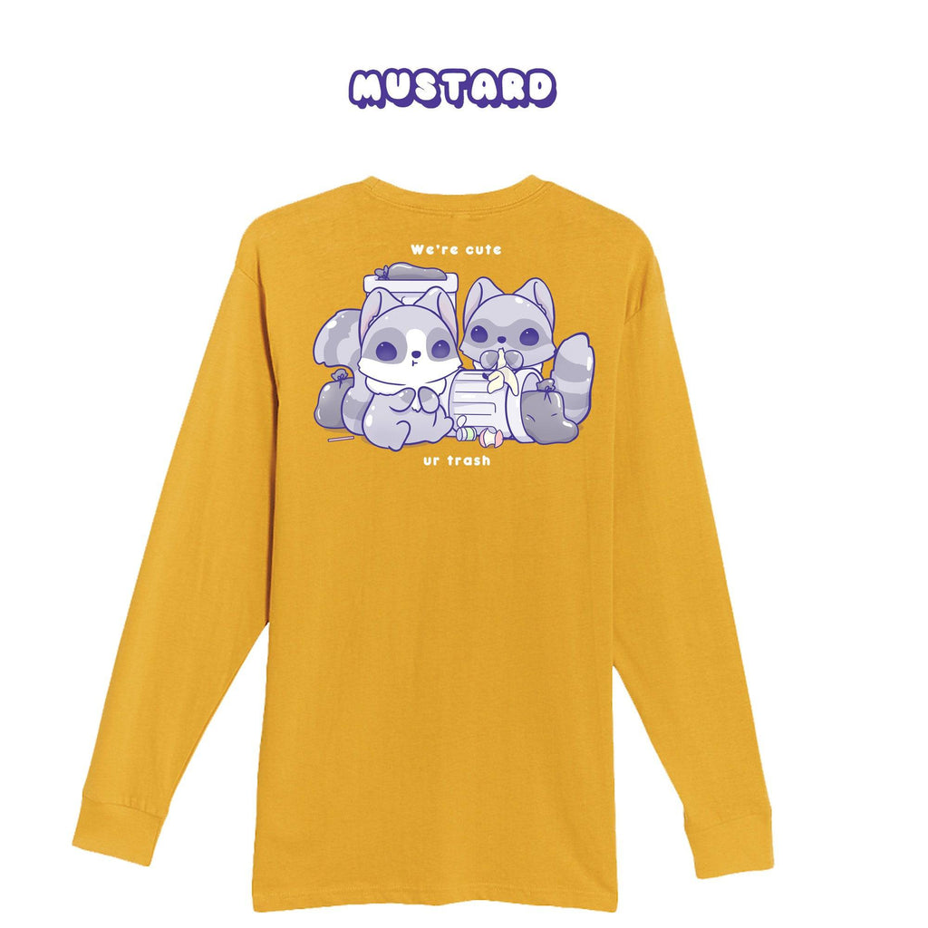 Racoons Mustard Longsleeve T-shirt