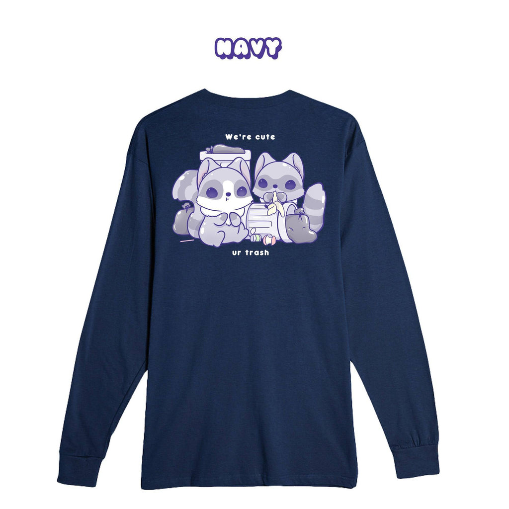 Racoons Navy Longsleeve T-shirt