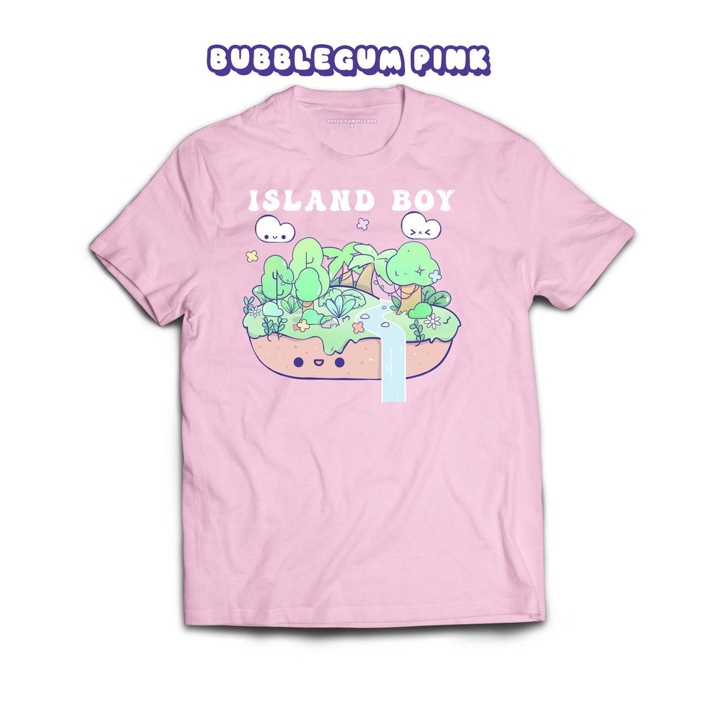 Rainforest T-shirt, Bubblegum Pink 100% Ringspun Cotton T-shirt