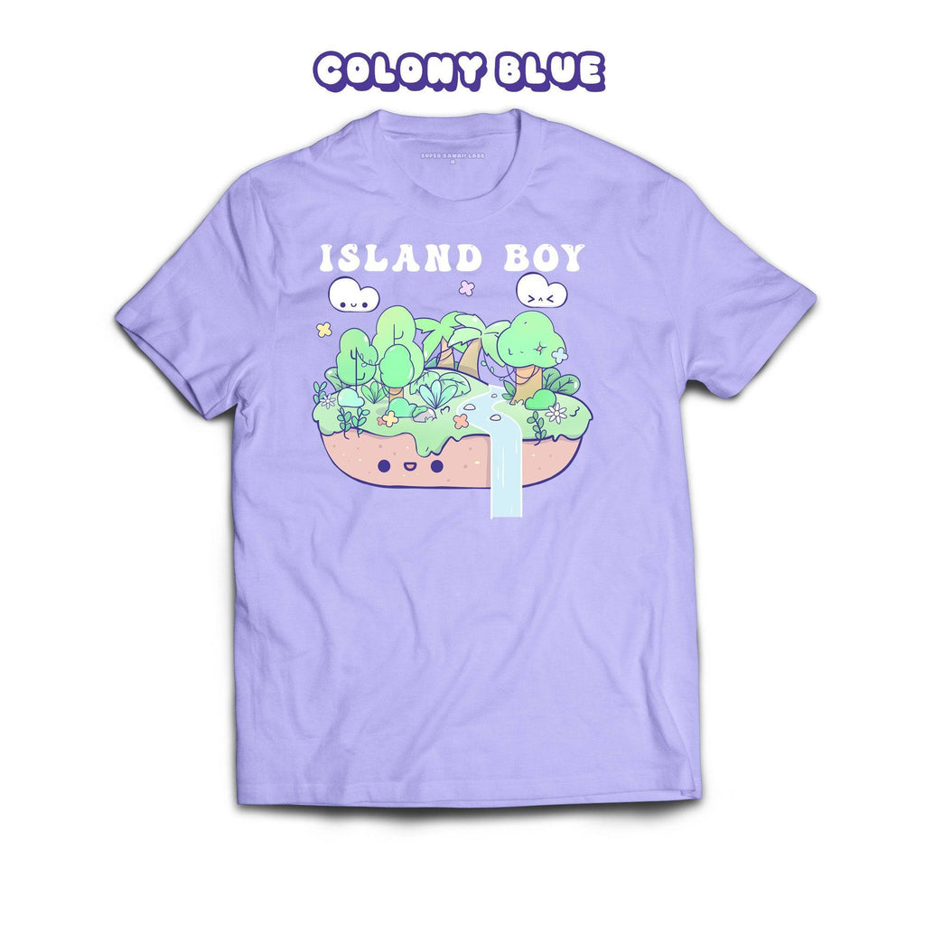 Rainforest T-shirt, Colony Blue 100% Ringspun Cotton T-shirt