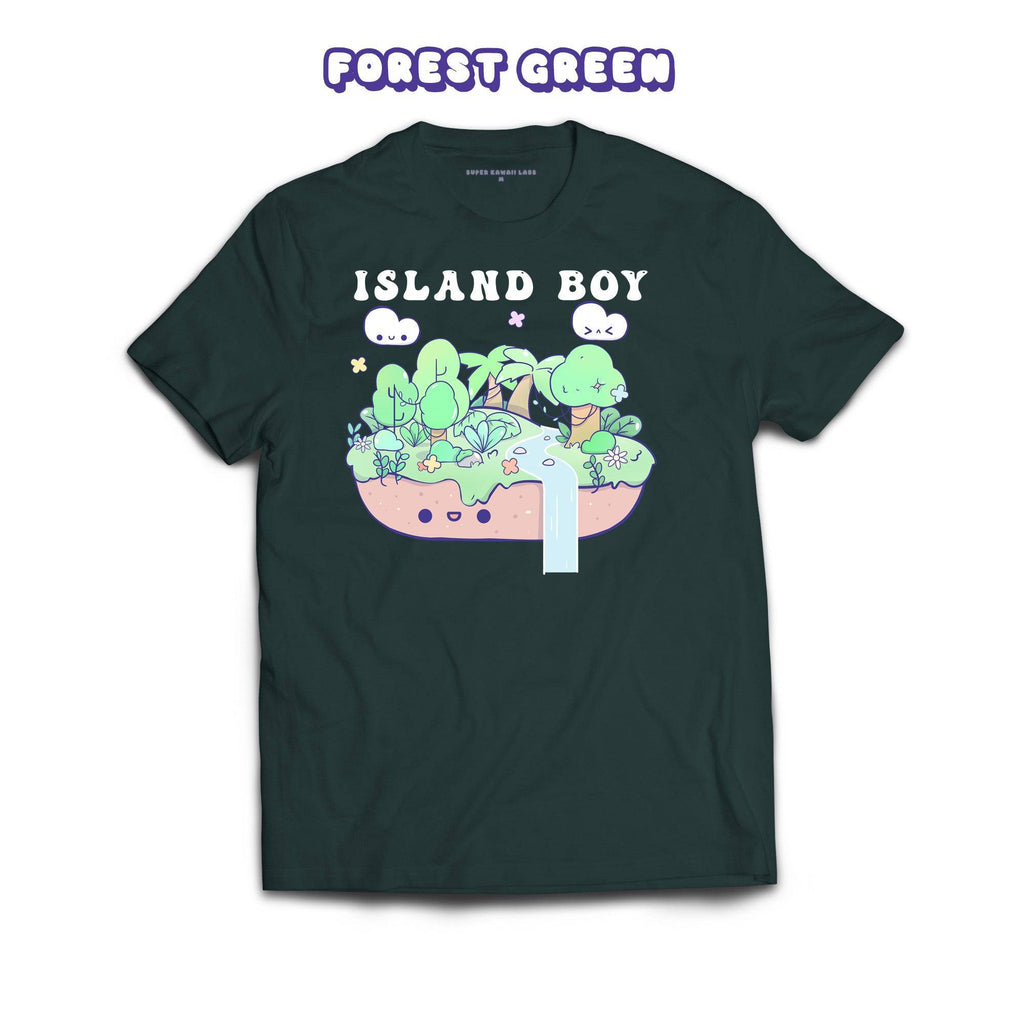 Rainforest T-shirt, Forest Green 100% Ringspun Cotton T-shirt