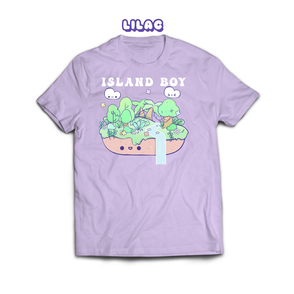 Rainforest T-shirt, Lilac 100% Ringspun Cotton T-shirt