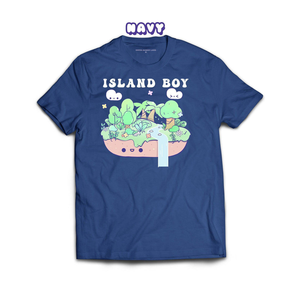 Rainforest T-shirt, Navy 100% Ringspun Cotton T-shirt