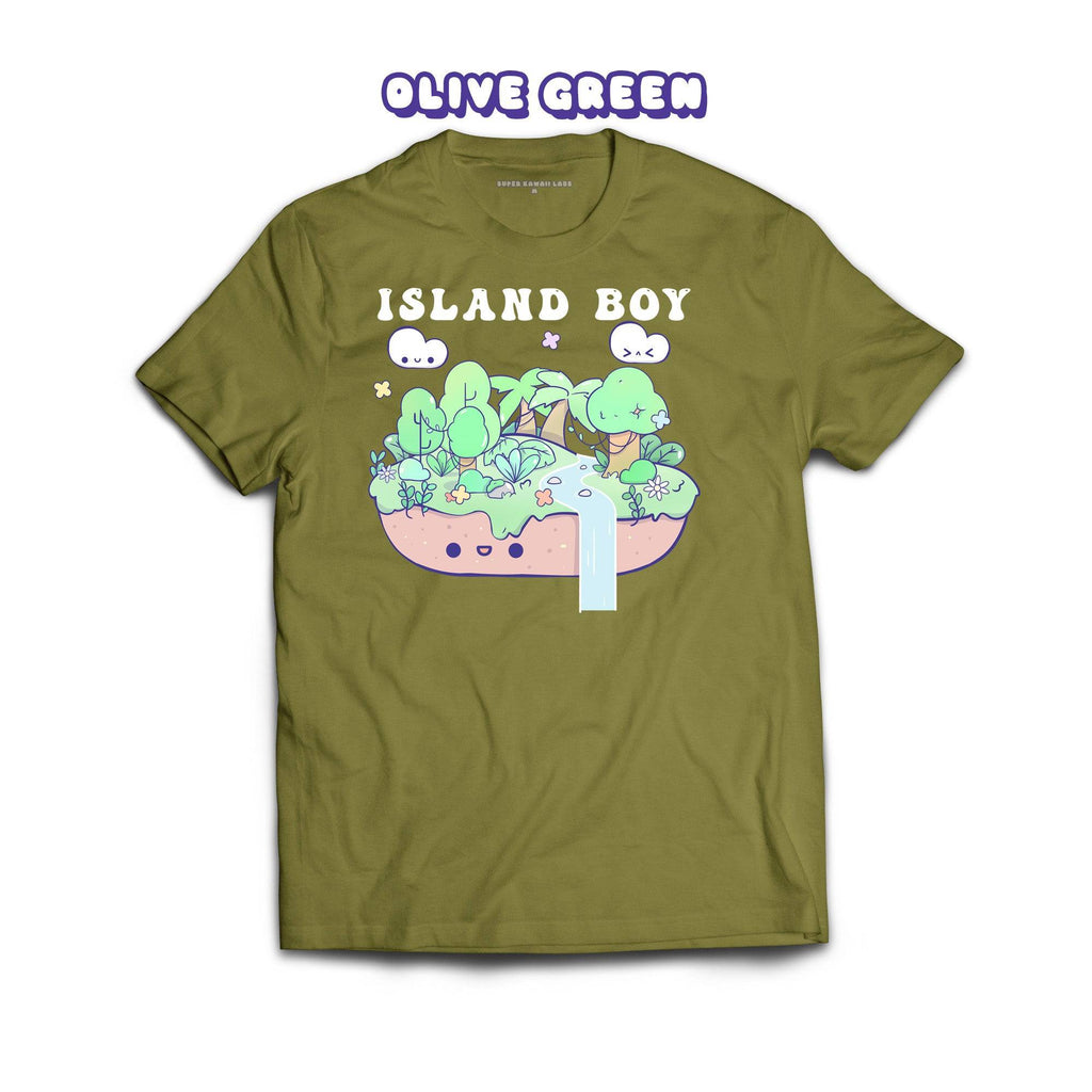 Rainforest T-shirt, Olive Green 100% Ringspun Cotton T-shirt