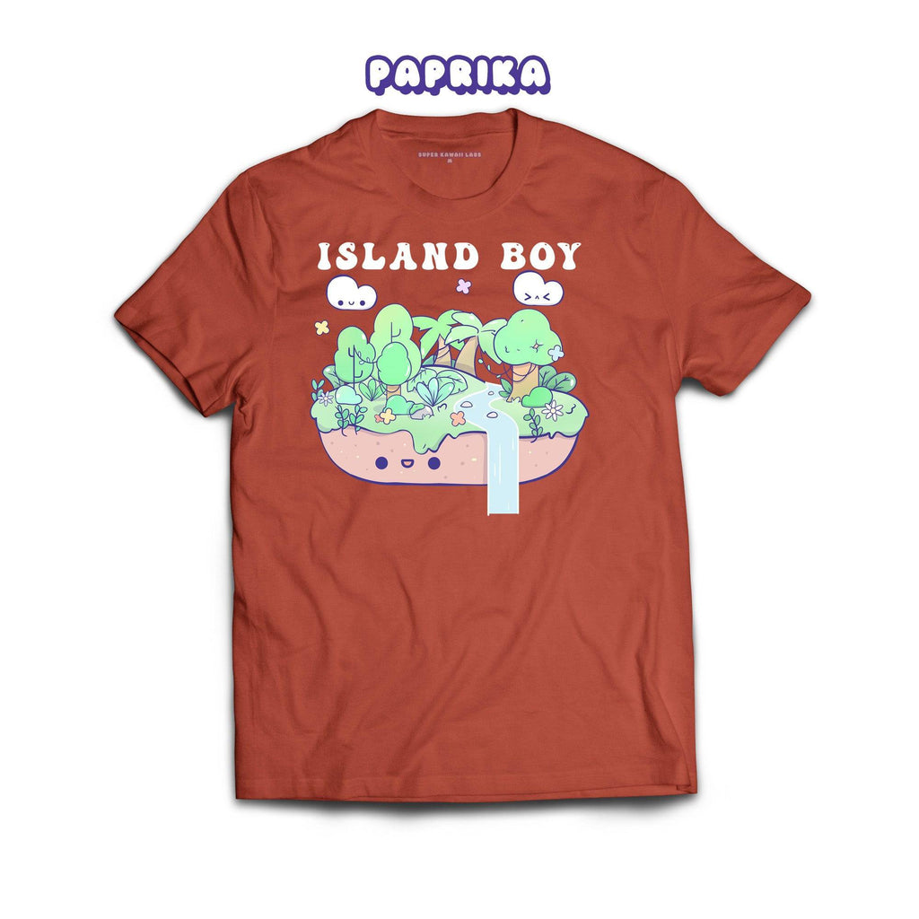 Rainforest T-shirt, Paprika 100% Ringspun Cotton T-shirt