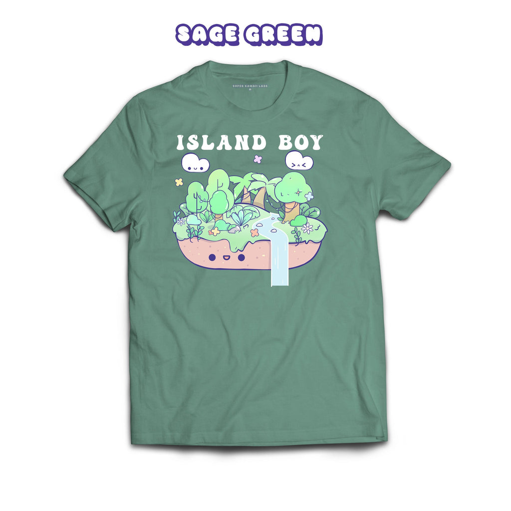 Rainforest T-shirt, Sage 100% Ringspun Cotton T-shirt