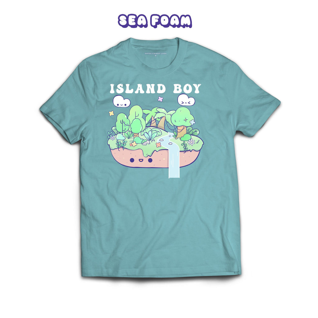 Rainforest T-shirt, Sea Foam 100% Ringspun Cotton T-shirt