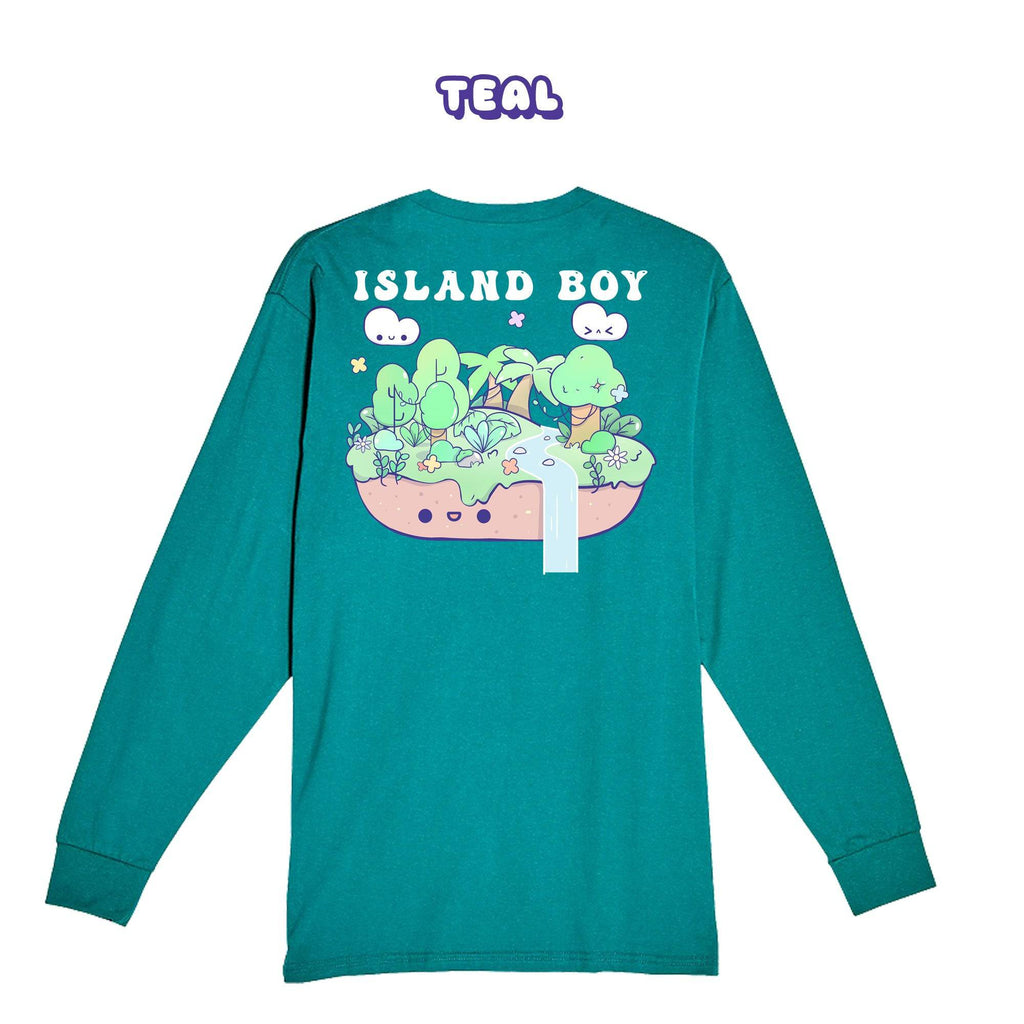 Rainforest Teal Longsleeve T-shirt