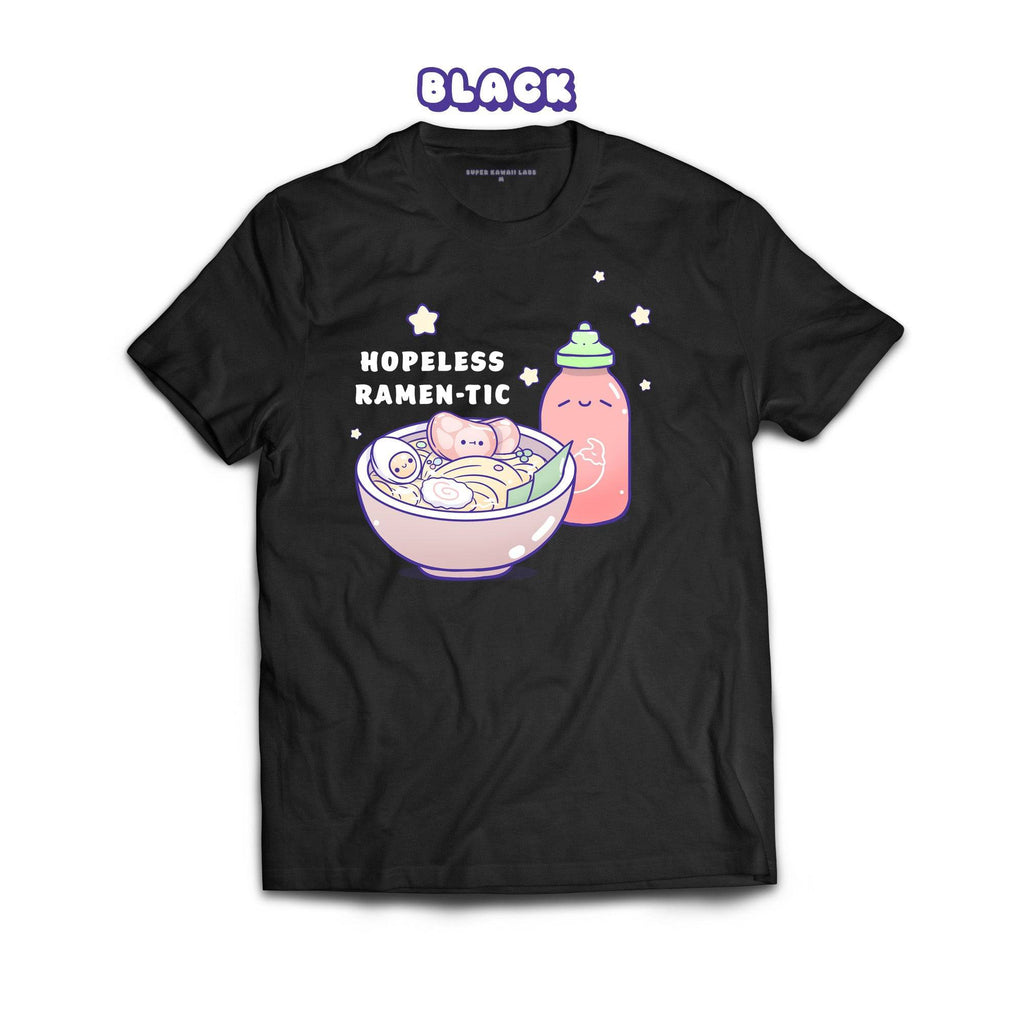 Ramen T-shirt, Black 100% Ringspun Cotton T-shirt