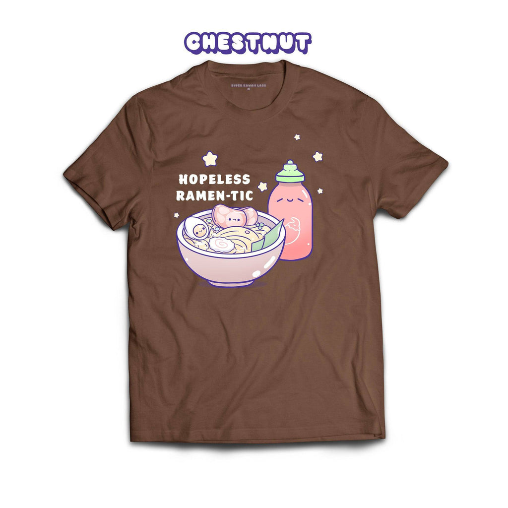 Ramen T-shirt, Chestnut 100% Ringspun Cotton T-shirt