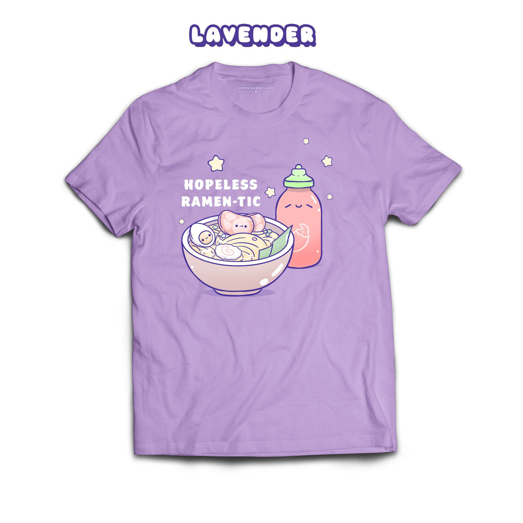 Ramen T-shirt, Lavender 100% Ringspun Cotton T-shirt