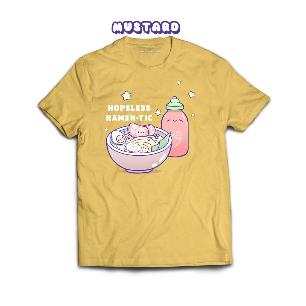 Ramen T-shirt, Mustard 100% Ringspun Cotton T-shirt