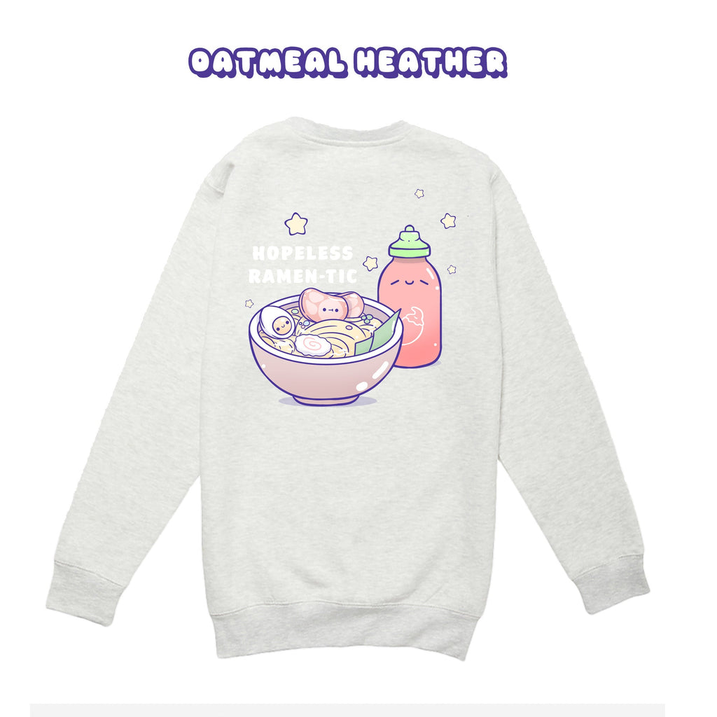 Ramen Oatmeal Heather Crewneck Sweatshirt