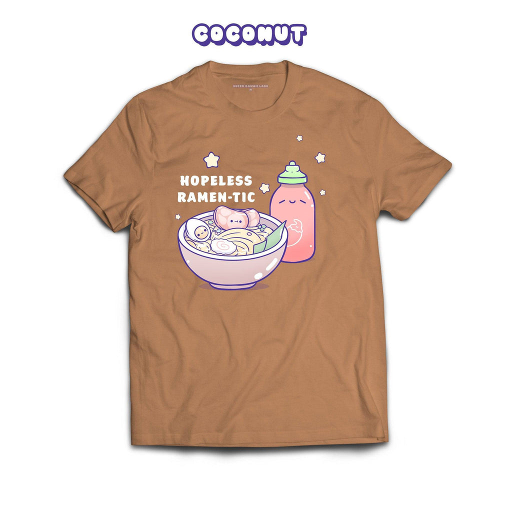 Ramen T-shirt, Toasted Coconut 100% Ringspun Cotton T-shirt