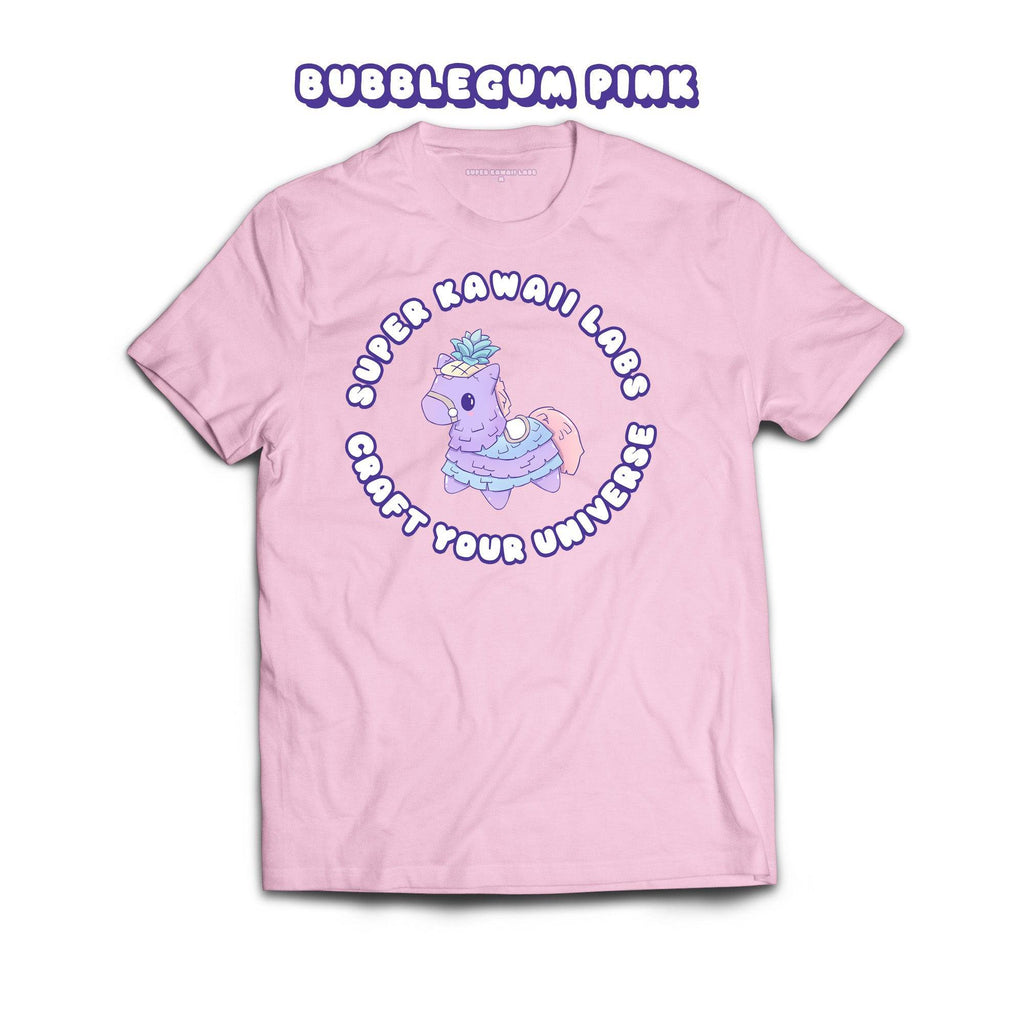 SKLCircle T-shirt, Bubblegum Pink 100% Ringspun Cotton T-shirt