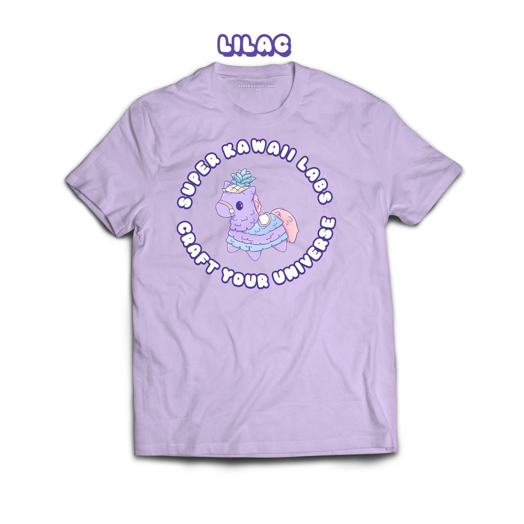 SKLCircle T-shirt, Lilac 100% Ringspun Cotton T-shirt