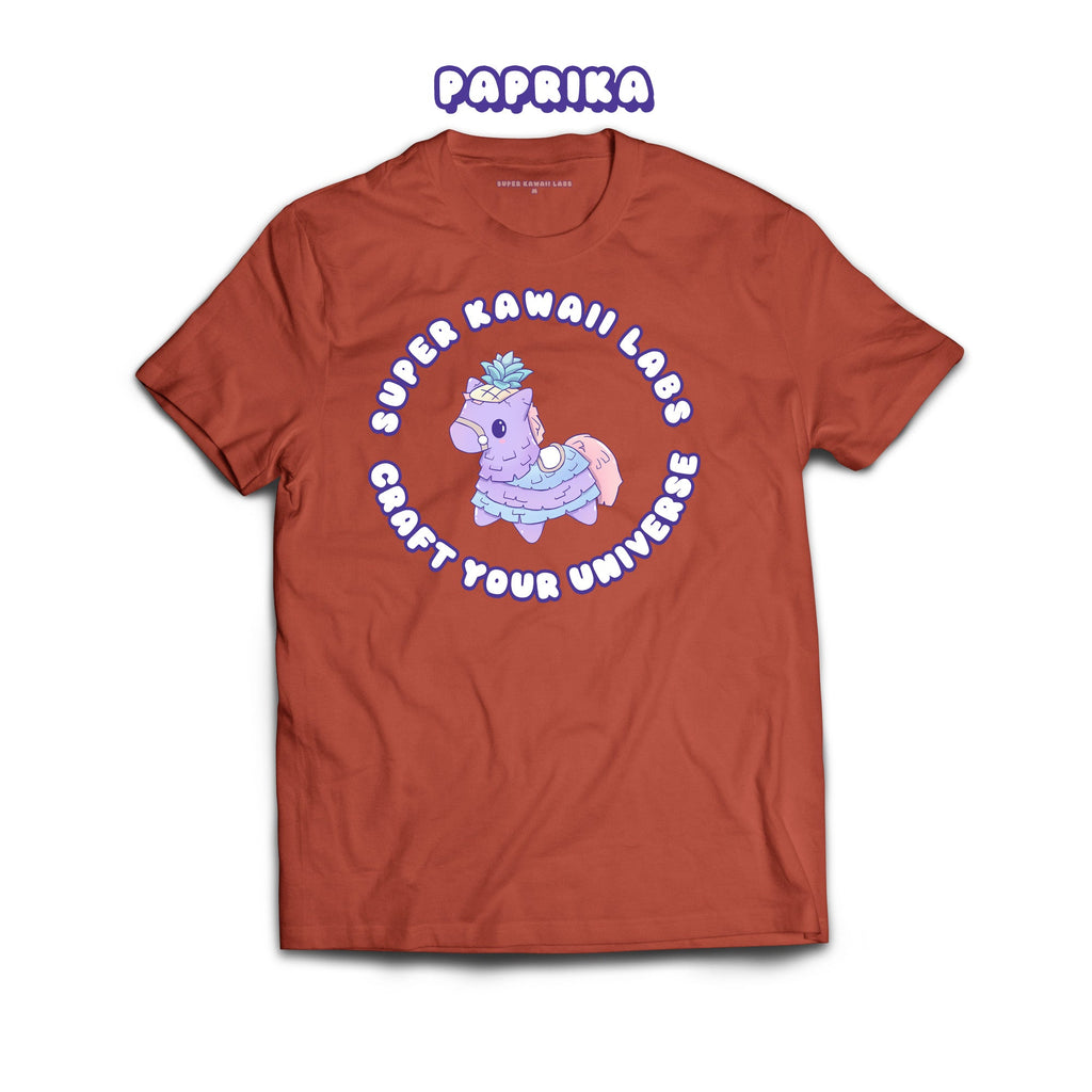 SKLCircle T-shirt, Paprika 100% Ringspun Cotton T-shirt