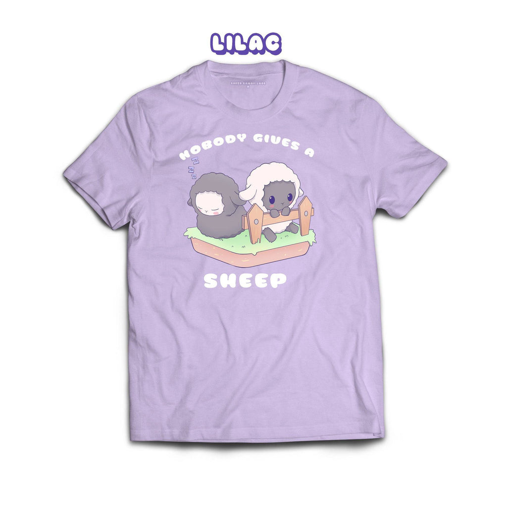 Sheep T-shirt, Lilac 100% Ringspun Cotton T-shirt