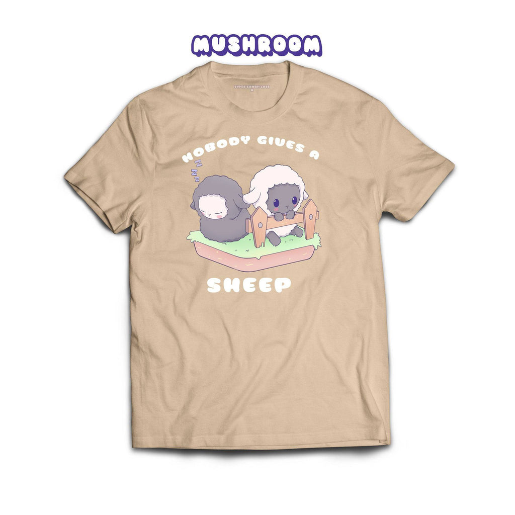 Sheep T-shirt, Mushroom 100% Ringspun Cotton T-shirt