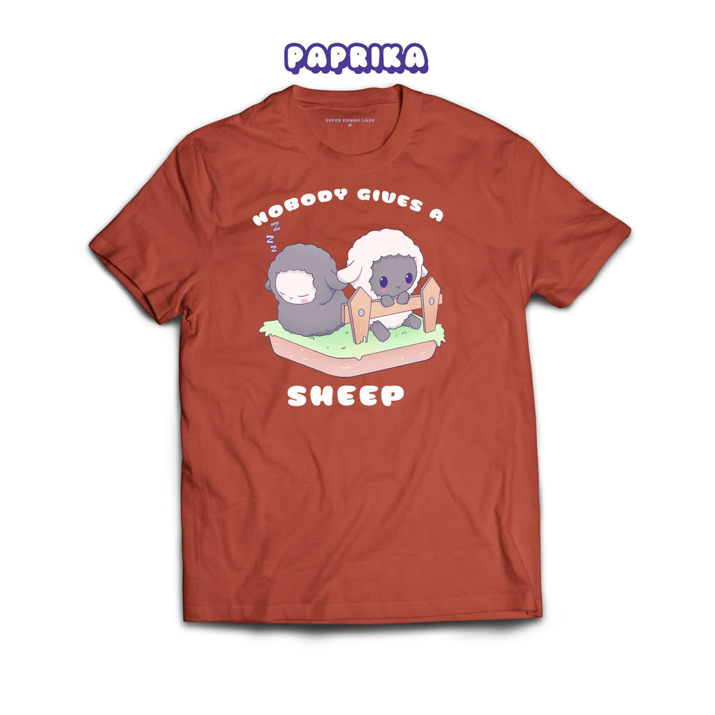 Sheep T-shirt, Paprika 100% Ringspun Cotton T-shirt