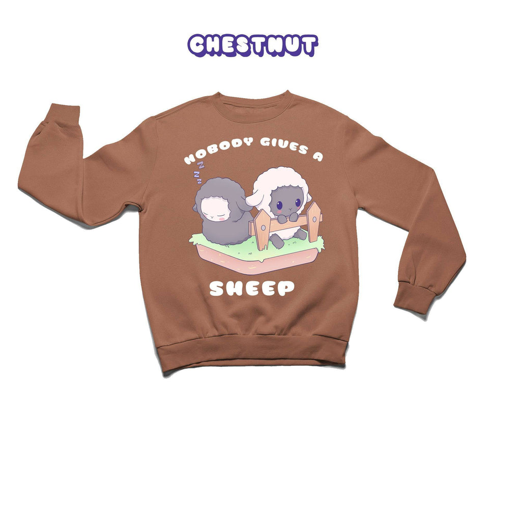 Sheep Crewneck Premium Sweater - Super Kawaii Labs