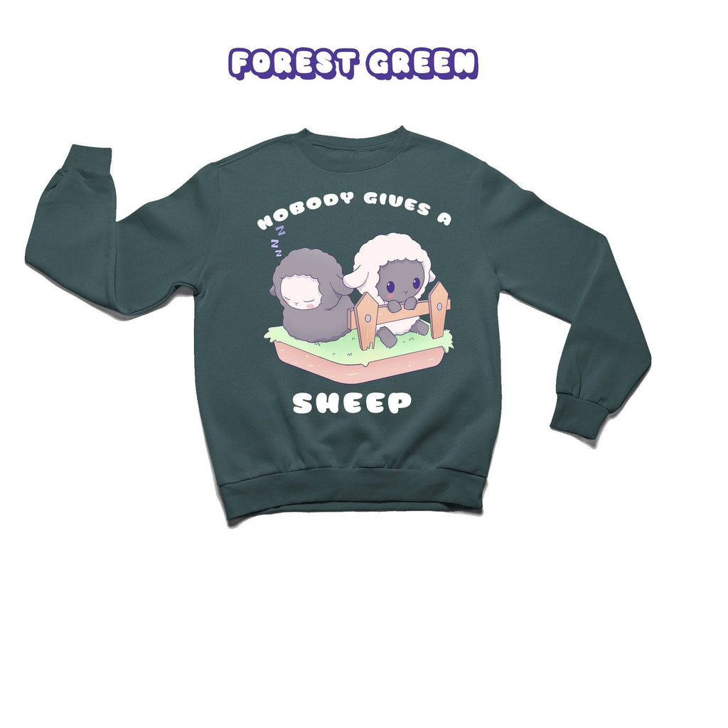 Sheep Crewneck Premium Sweater - Super Kawaii Labs