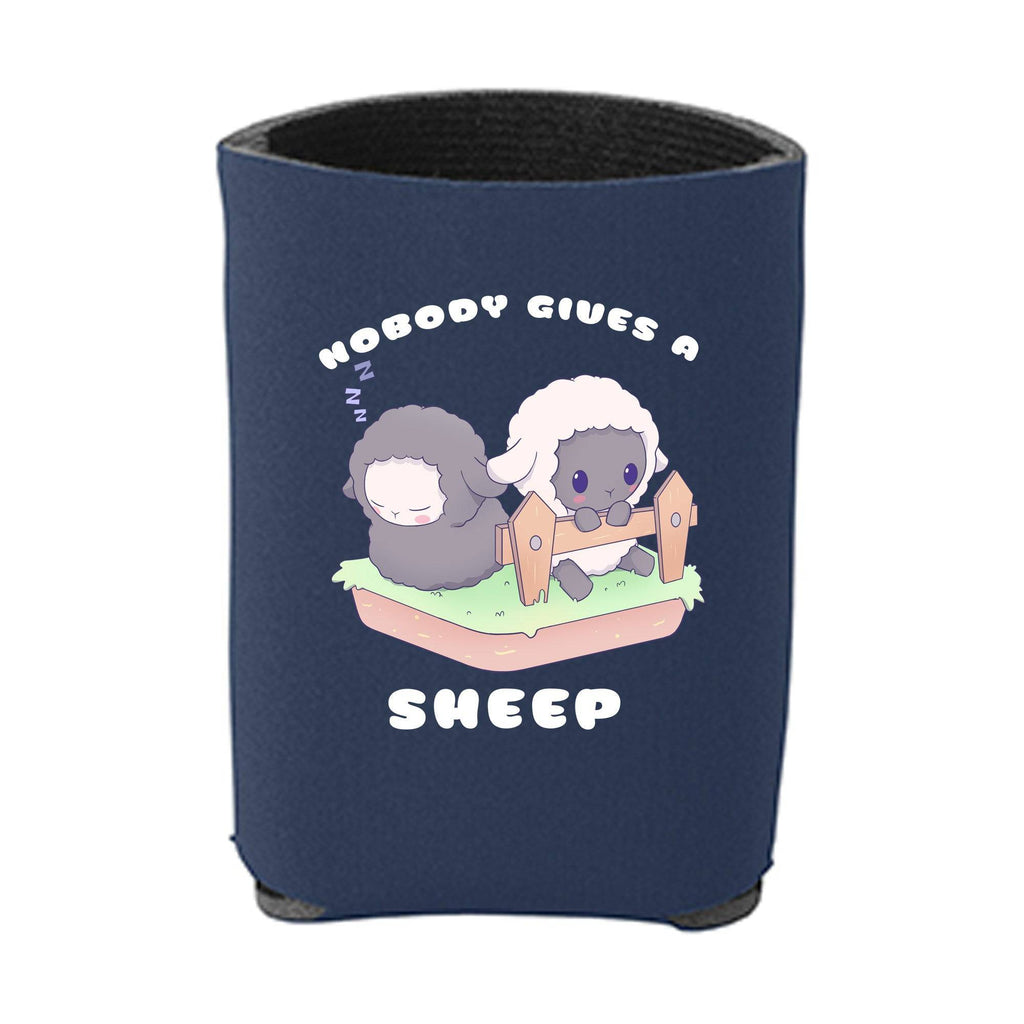 Kawaii Navy Sheep Beverage Holder