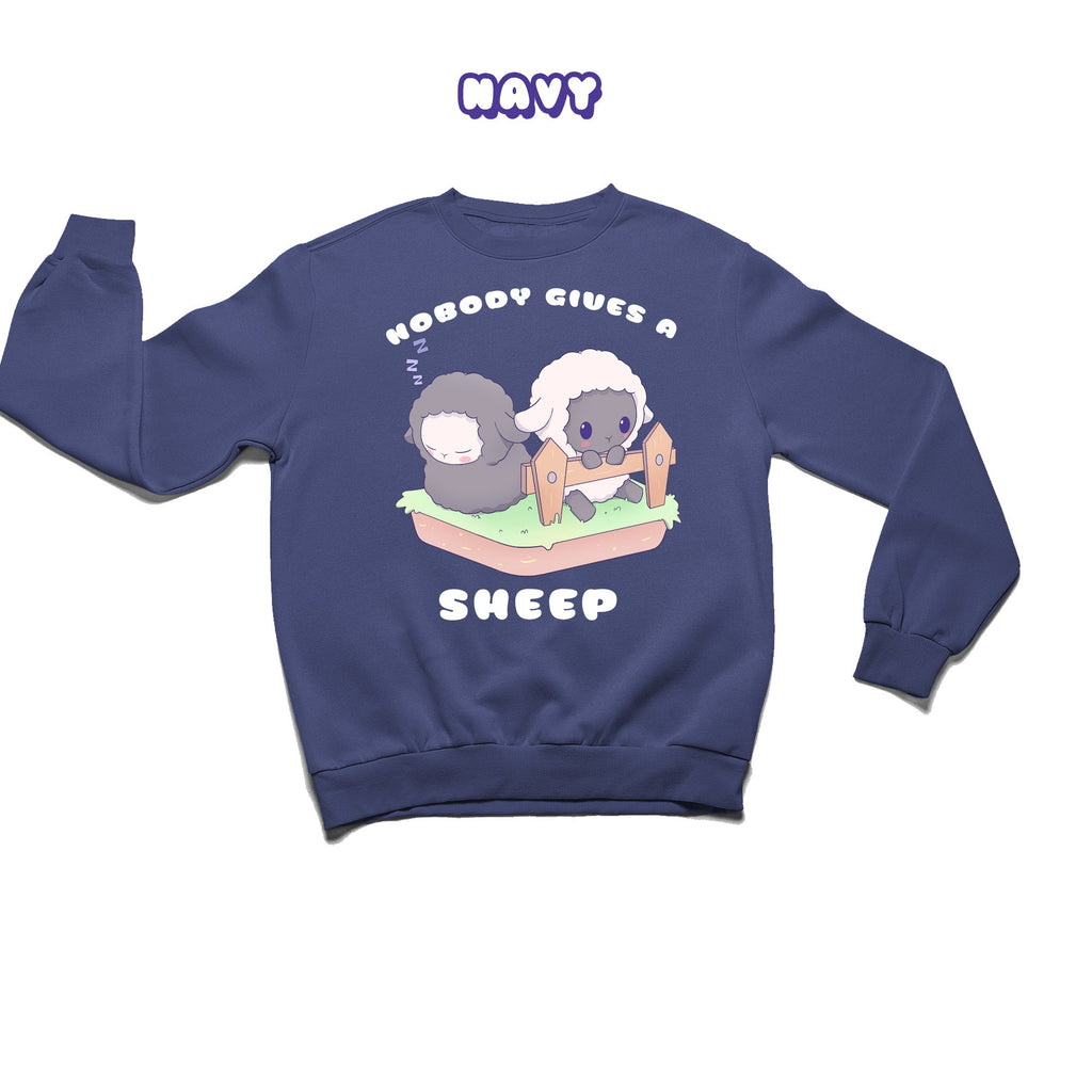 Sheep Crewneck Premium Sweater - Super Kawaii Labs