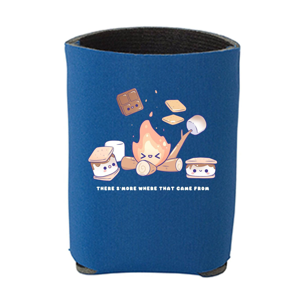 Kawaii Royal Blue Smores Campfire Beverage Holder