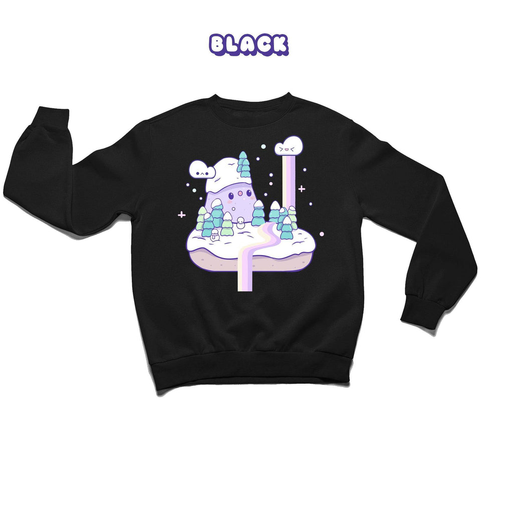 Snowy Island Crewneck Premium Sweater - Super Kawaii Labs