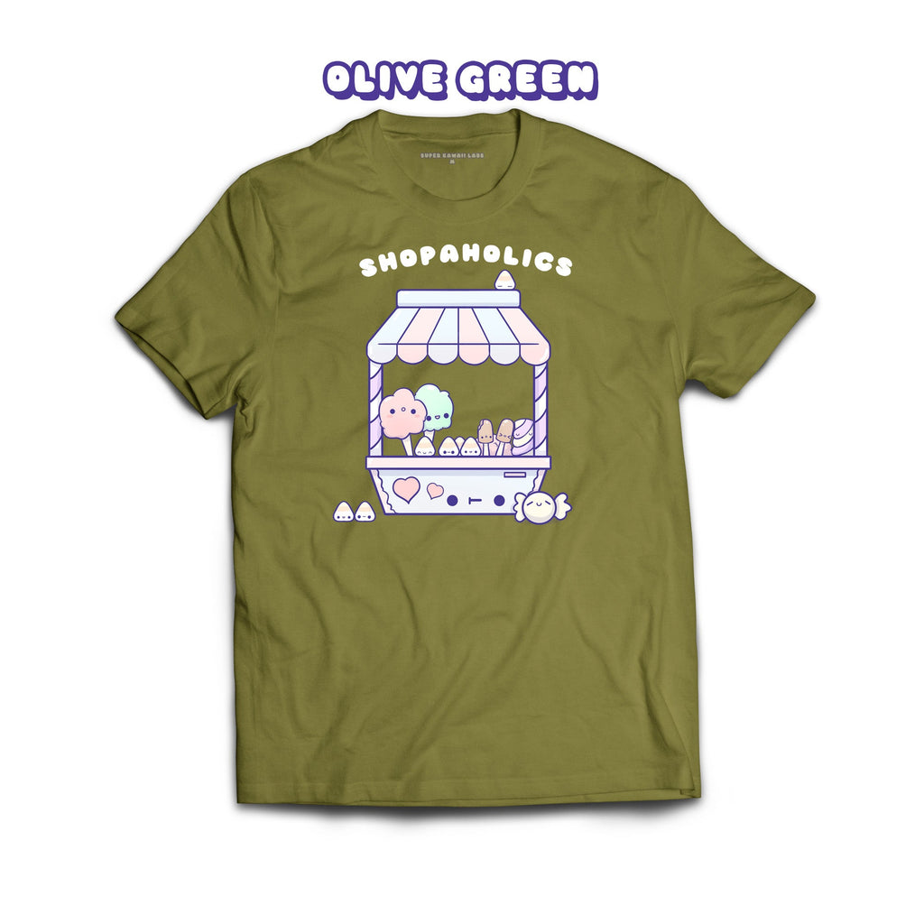 Stall T-shirt, Olive Green 100% Ringspun Cotton T-shirt