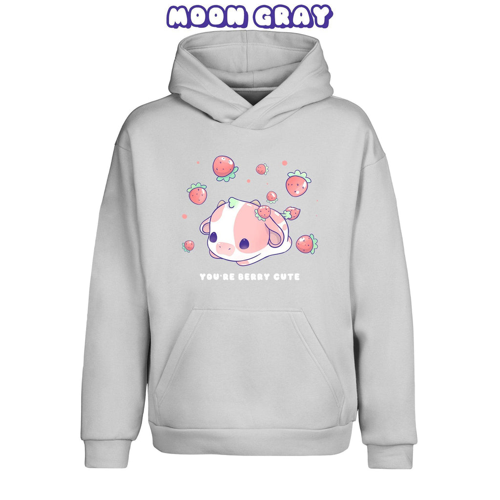 Strawberry Cow Pullover Urban Hoodie - Super Kawaii Labs