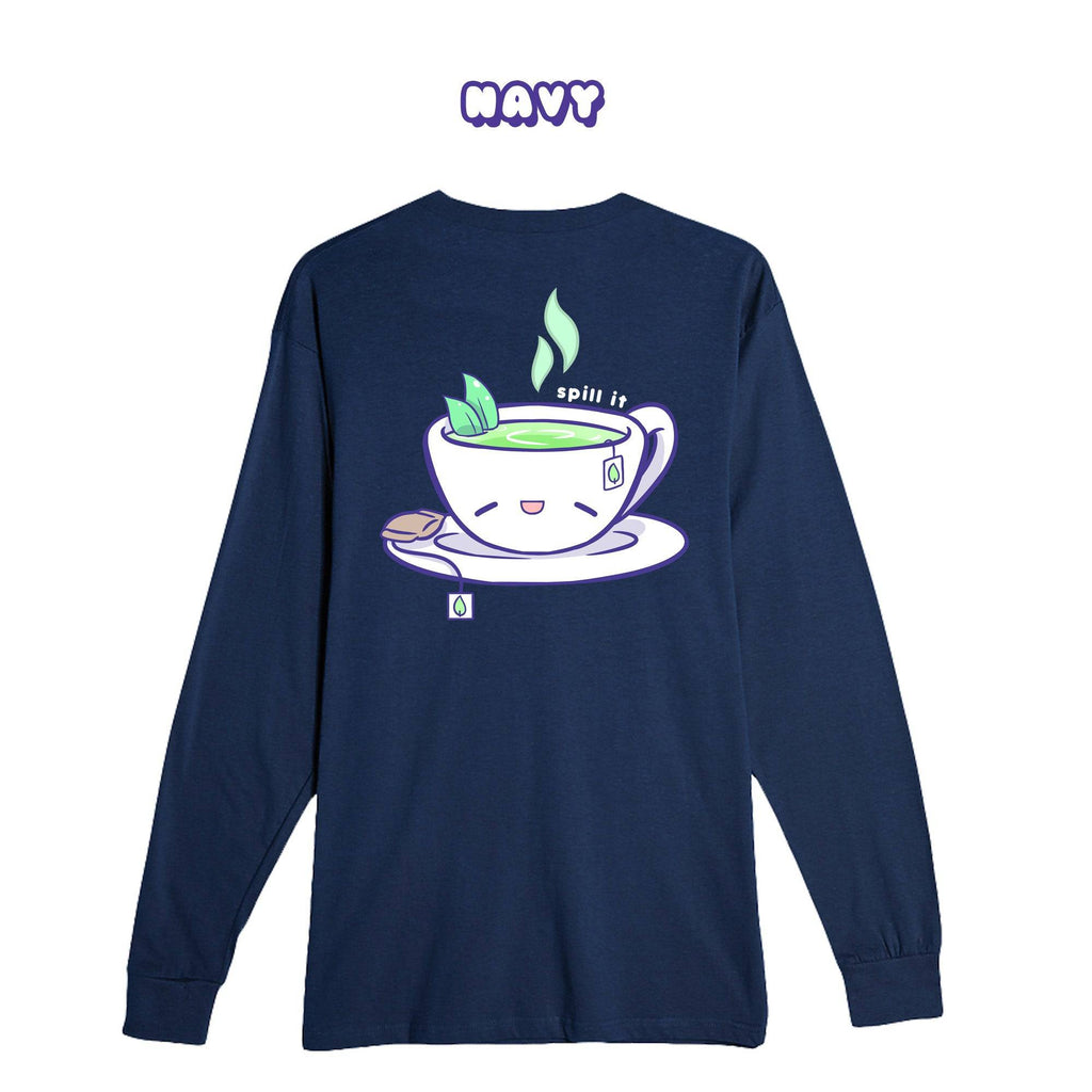 Tea Navy Longsleeve T-shirt