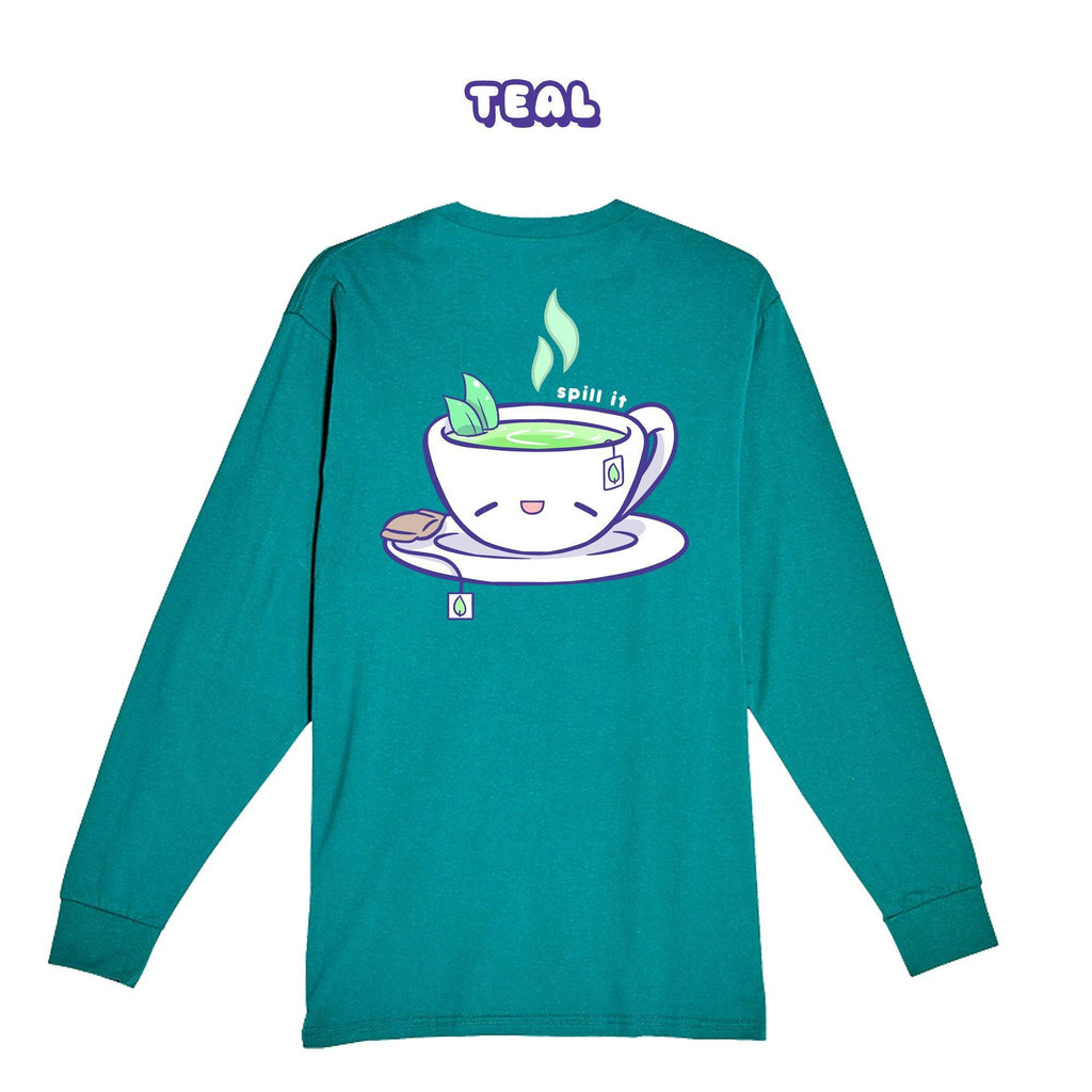 Tea Teal Longsleeve T-shirt