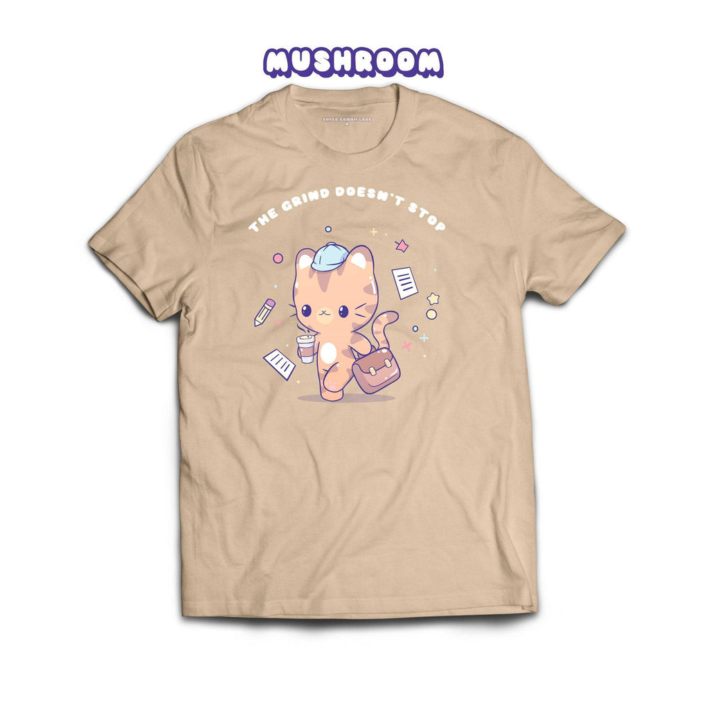 Tiger T-shirt, Mushroom 100% Ringspun Cotton T-shirt