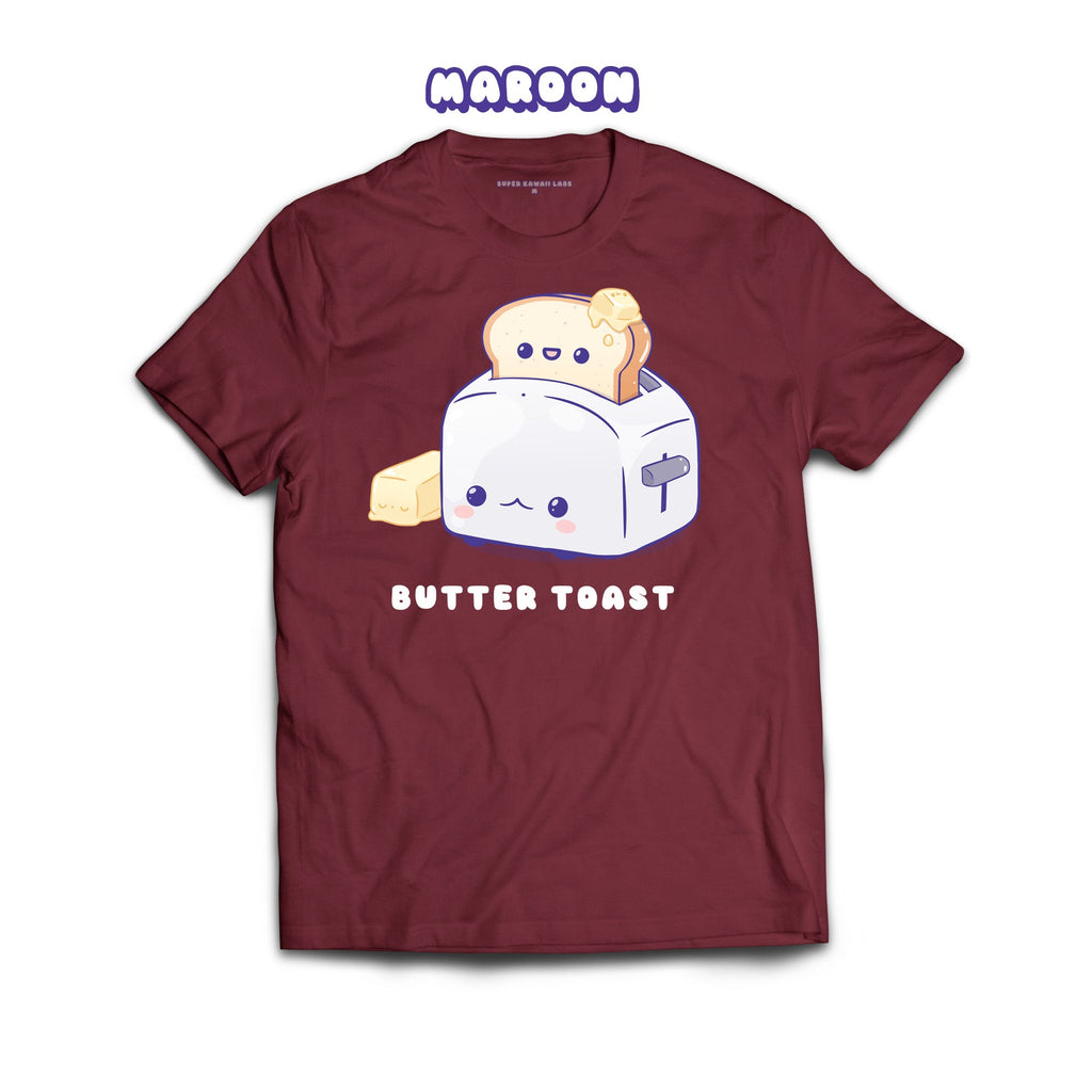 Toaster T-shirt, Maroon 100% Ringspun Cotton T-shirt