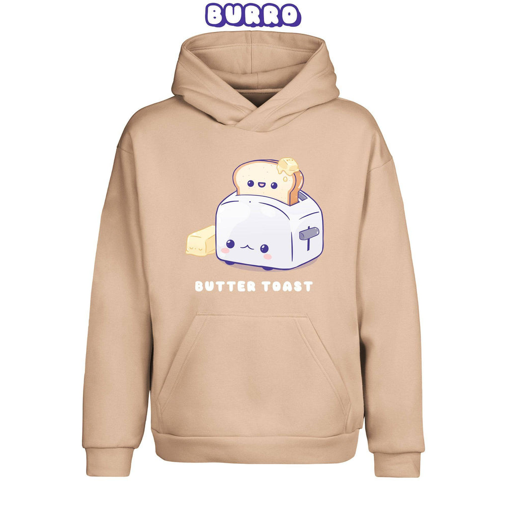 Butter Toast Pullover Urban Hoodie - Super Kawaii Labs