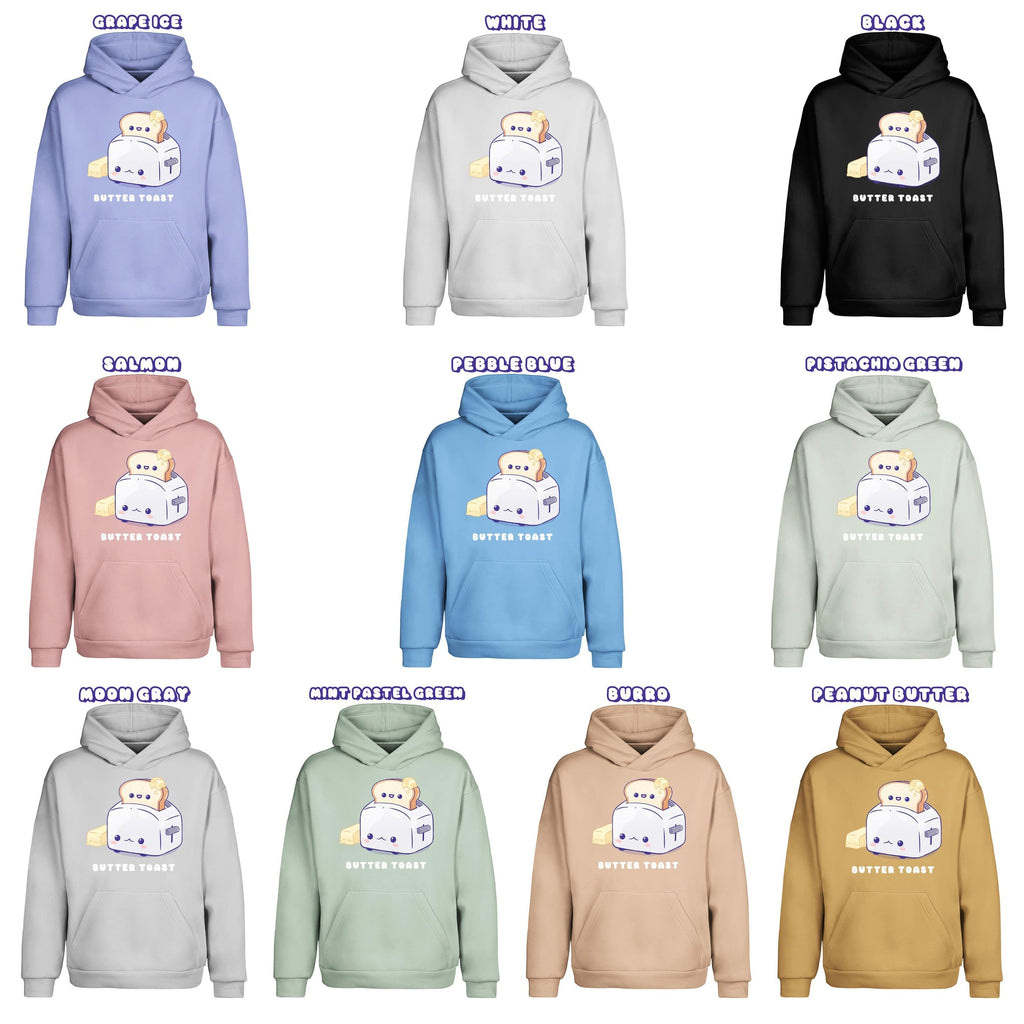 Butter Toast Pullover Urban Hoodie - Super Kawaii Labs