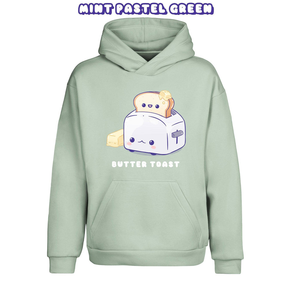 Butter Toast Pullover Urban Hoodie - Super Kawaii Labs