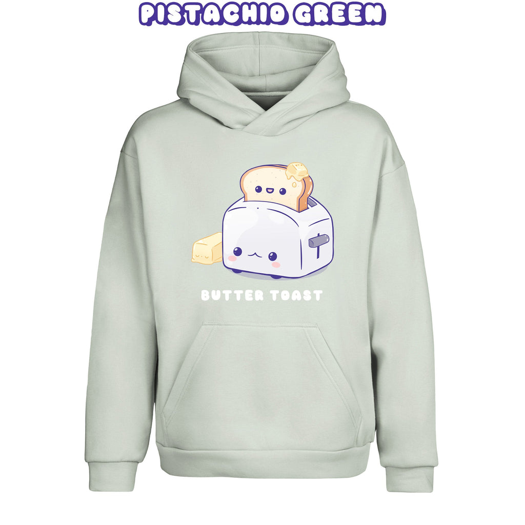 Butter Toast Pullover Urban Hoodie - Super Kawaii Labs