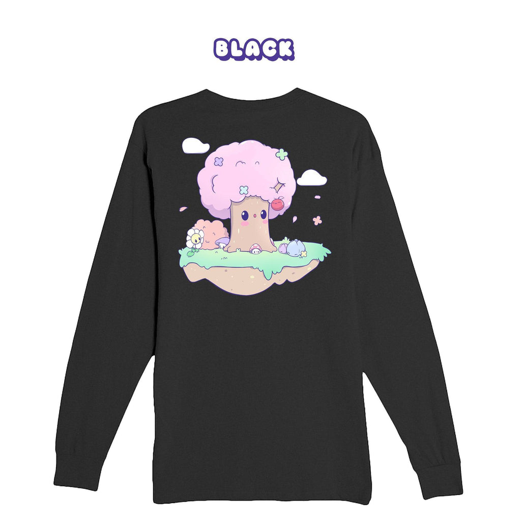 Pink Tree Longsleeve T-shirt - Super Kawaii Labs