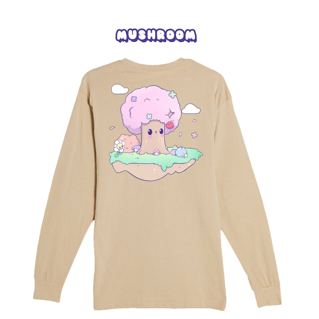 Pink Tree Longsleeve T-shirt - Super Kawaii Labs