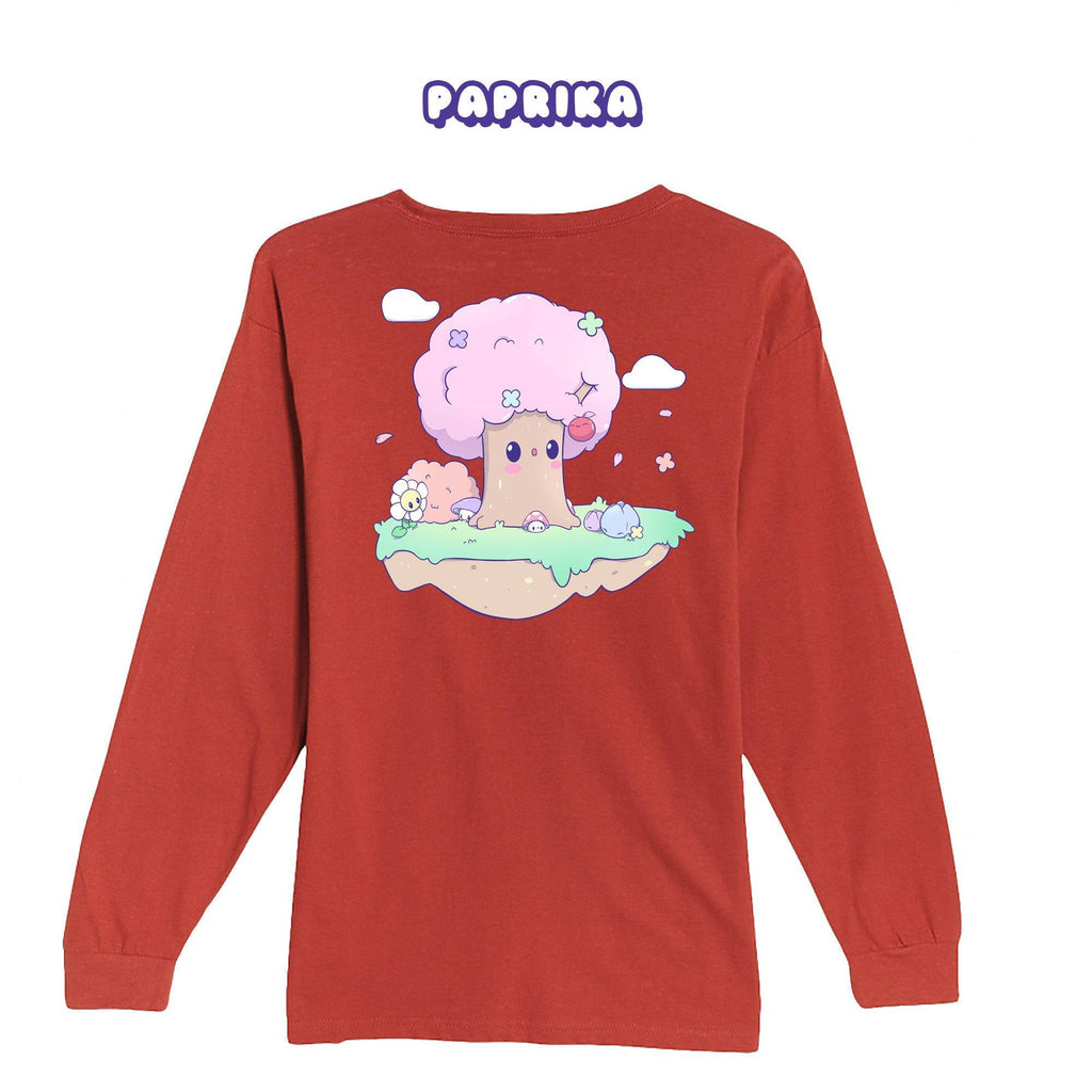 Pink Tree Longsleeve T-shirt - Super Kawaii Labs