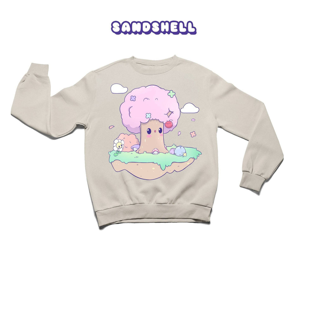 Pink Tree Crewneck Premium Sweater - Super Kawaii Labs