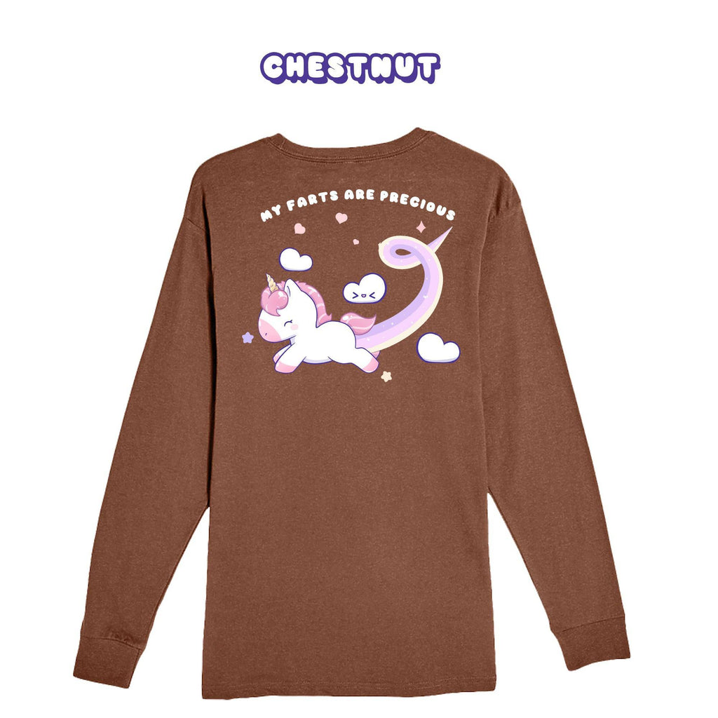 Unicorn Chestnut Longsleeve T-shirt