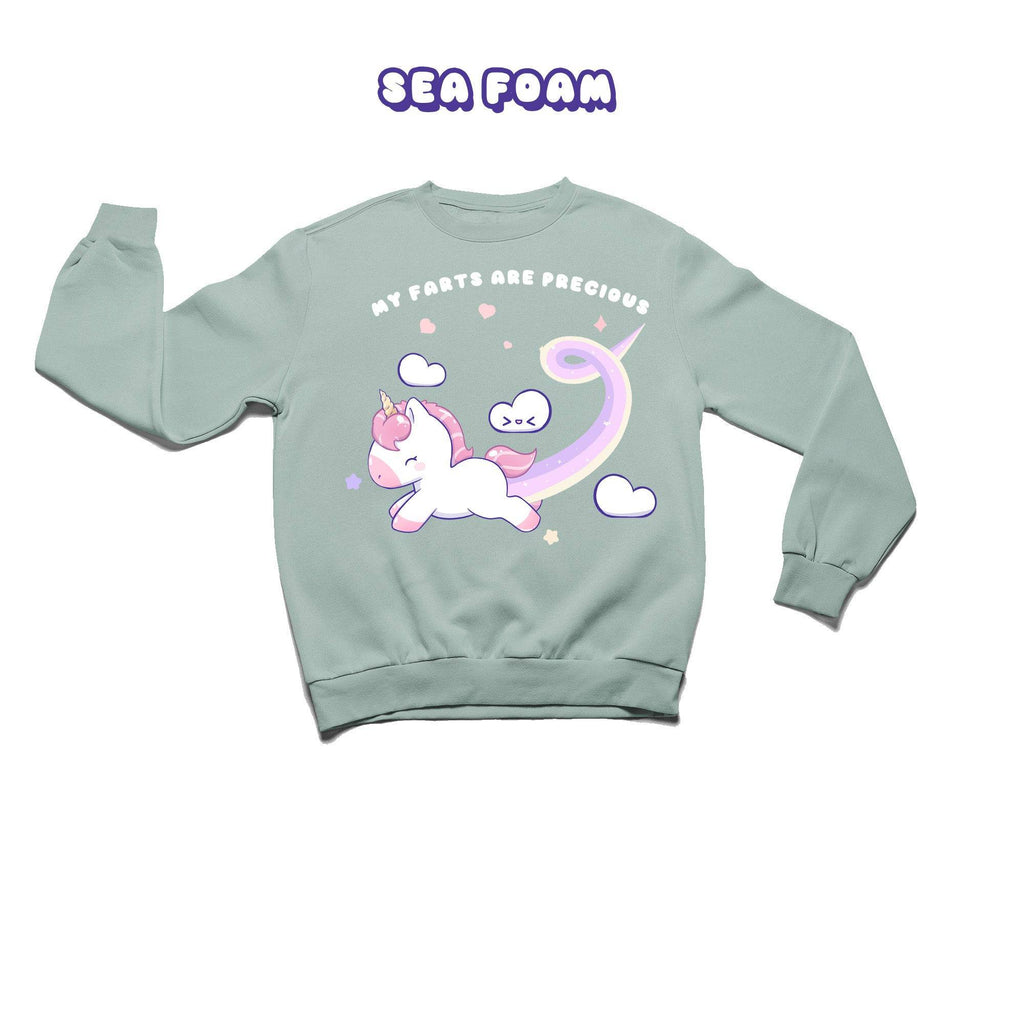 Unicorn Crewneck Premium Sweater - Super Kawaii Labs