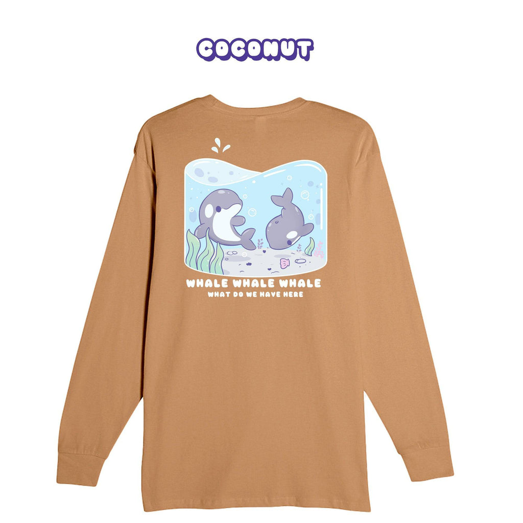 Whales Coconut Longsleeve T-shirt