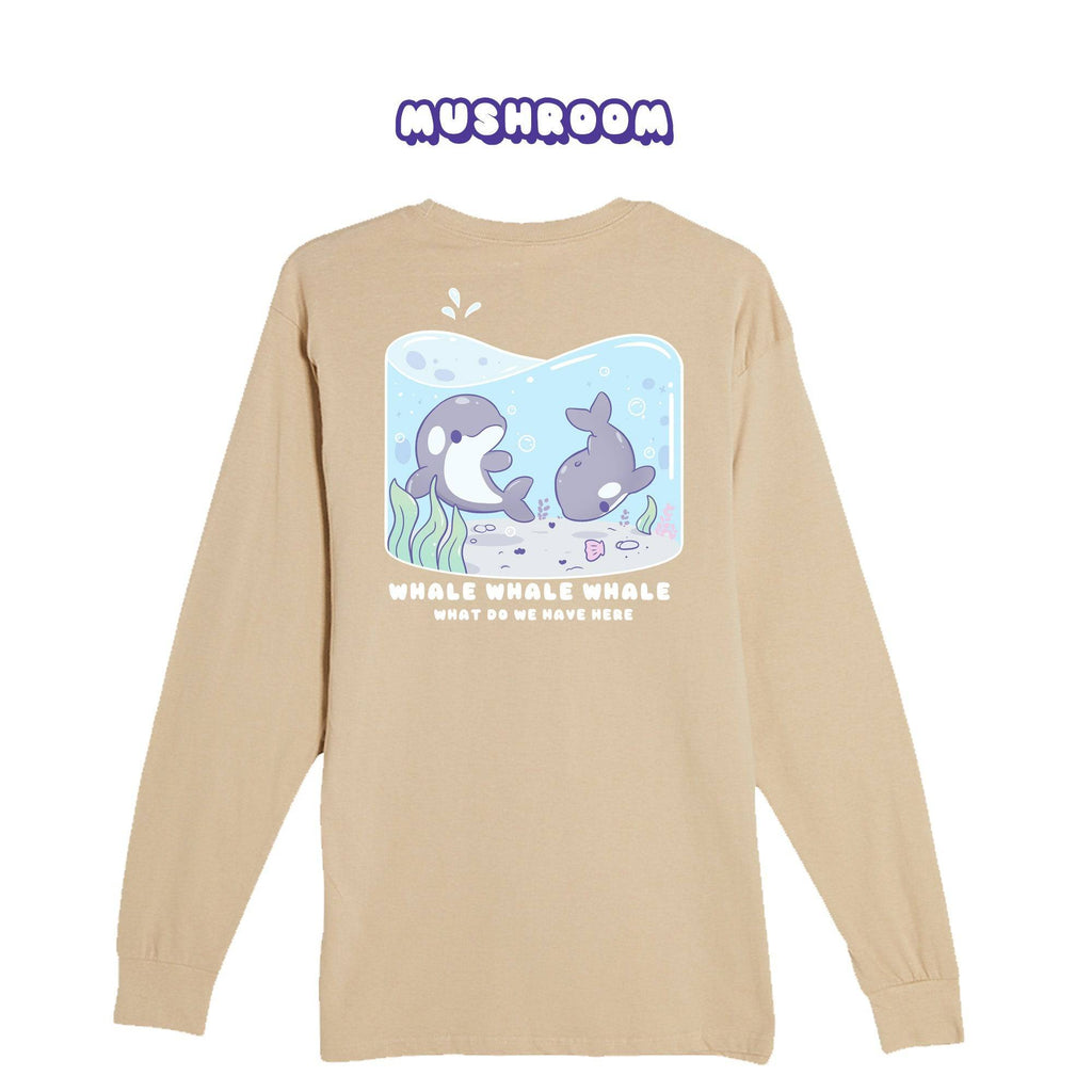 Whales Msuhroom Longsleeve T-shirt