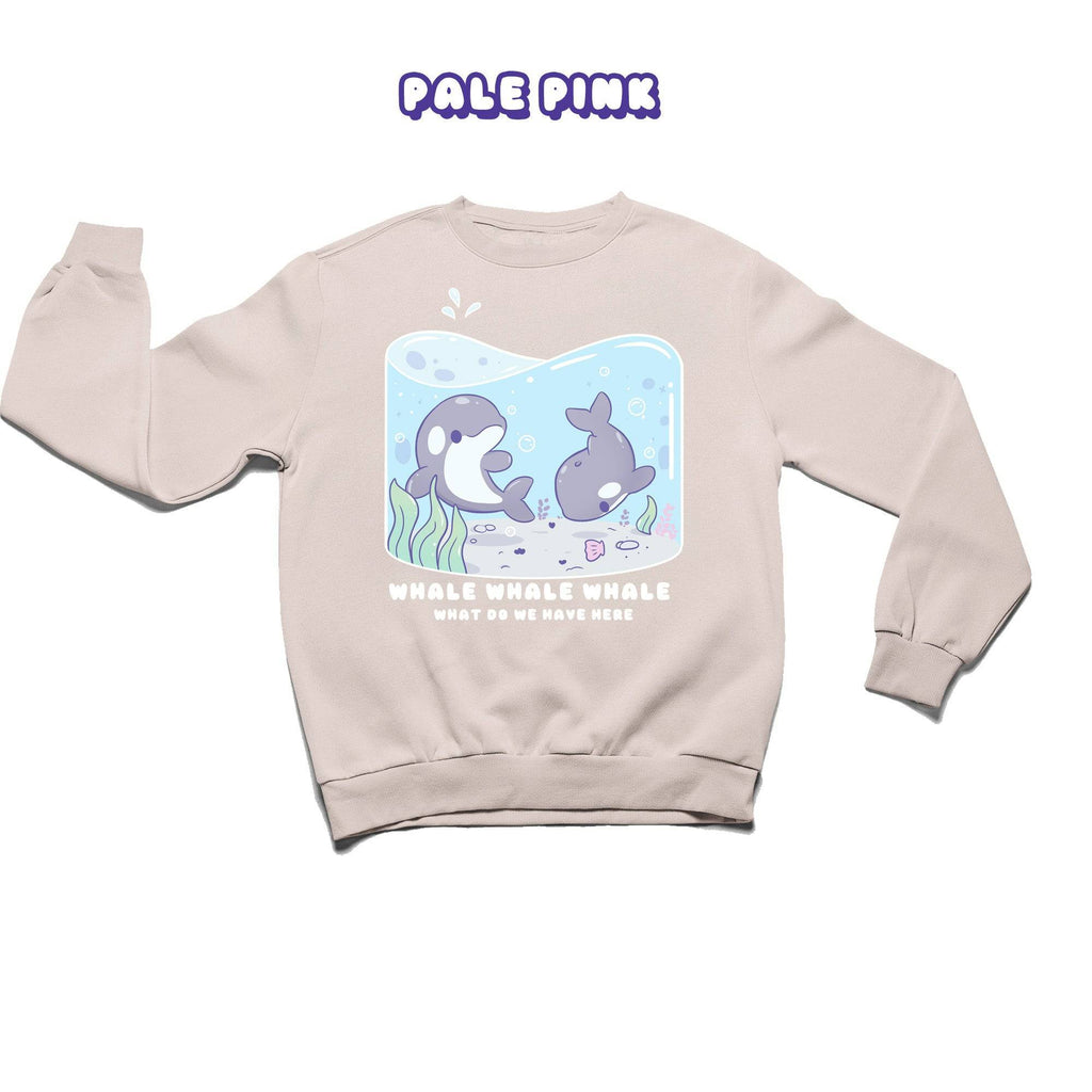 Whales Crewneck Premium Sweater - Super Kawaii Labs